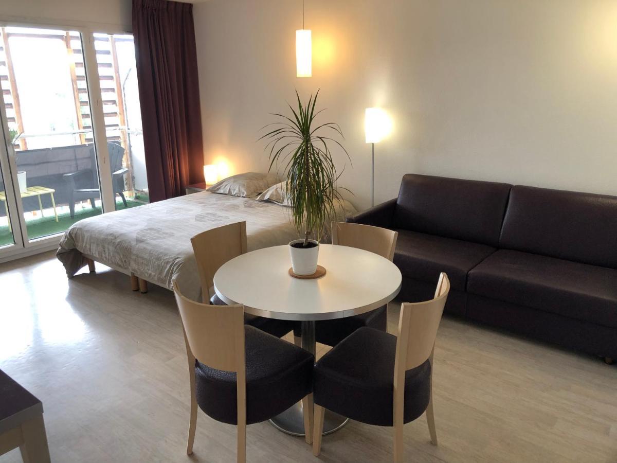 Appart Lourdes 100 M Gare - 4 Places Avec Balcon 10Mn Sanctuaire エクステリア 写真